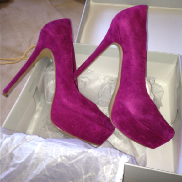 💞Worn once💞Platform HEELS