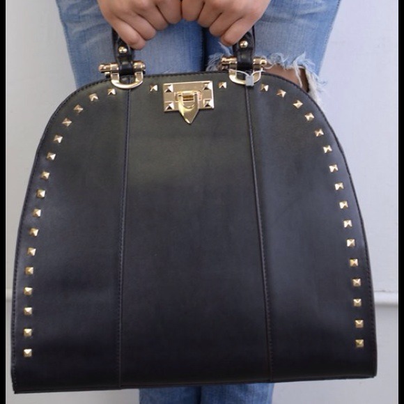 Handbags - Amazing Studded Deco with Shoulder Strap ToteBag