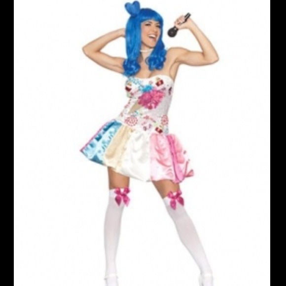 blue wig katy perry