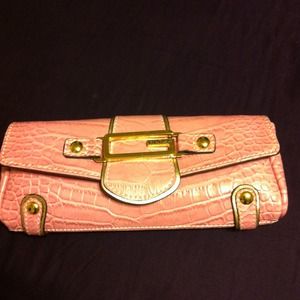 Pink clutch"REDUCED"