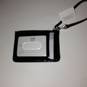 Coach id wristlet