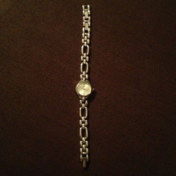 Silver watch