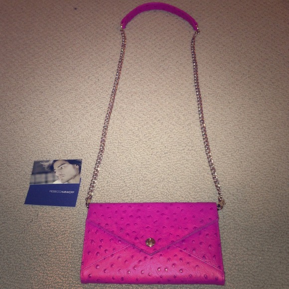 Sold! Rebecca Minkoff Ostrich Wallet on Chain