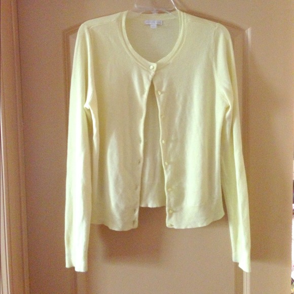 Bright Lime-Yellow Cardigan