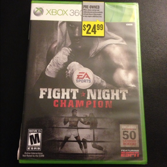 ⛔SOLD⛔ Xbox 360 Game Fight Night EA Sports