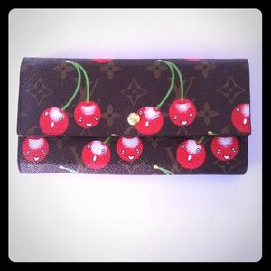 Louis Vuitton cherry wallet