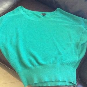 Express short sleeved sweater. Small. Worn once.