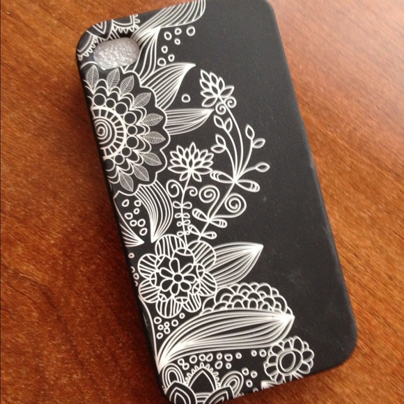Pretty silicone case for iPhone 4/4S.