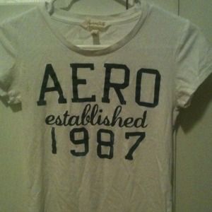 Traded//White aero shirt