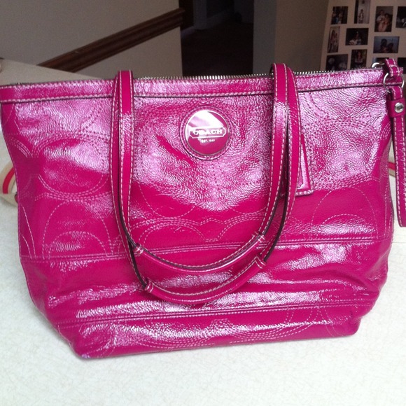 Fuschia Coach bag