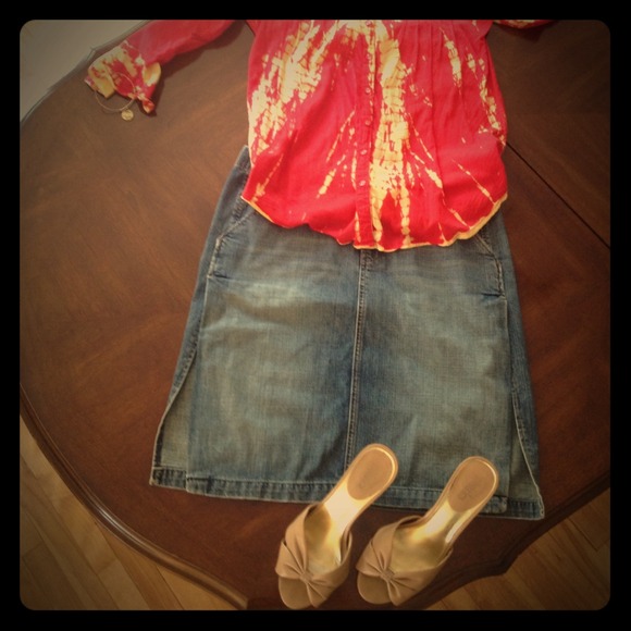 Seven for All Mankind Denim skirt