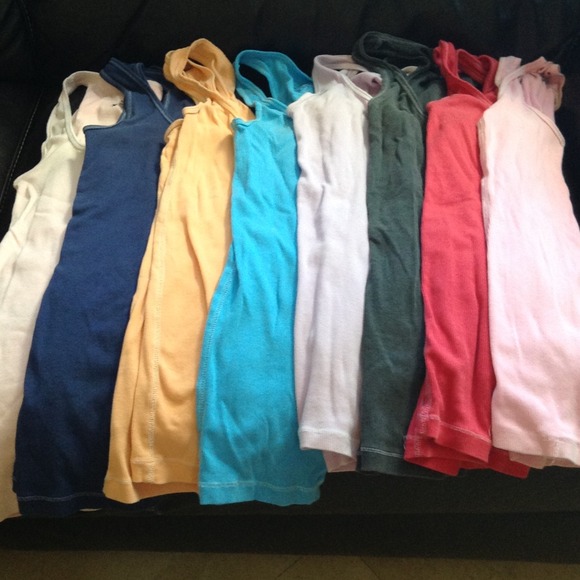 American Eagle ribbed tank tops. Small.