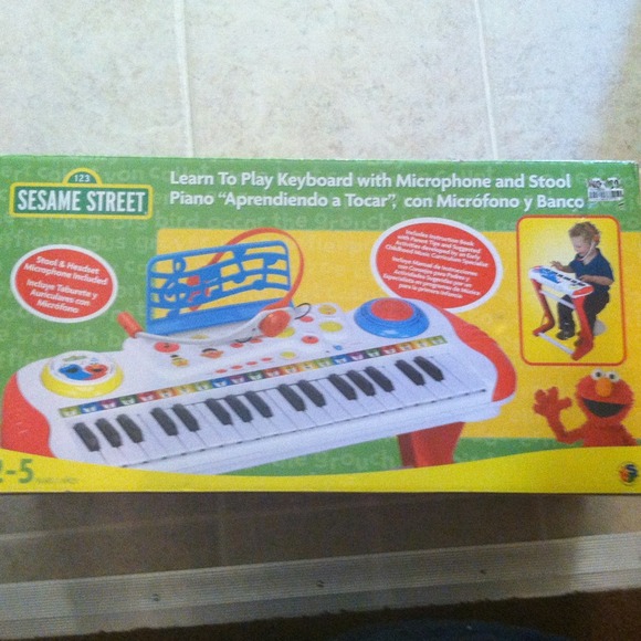 Sesame Street keyboard brand new in box