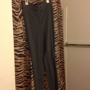 Grey high waist American Apparel riding pants