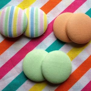 Handmade, Fabric earrings