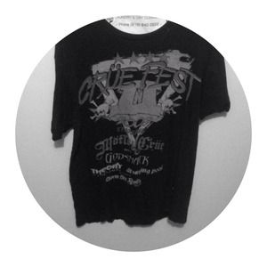 Cruefest 2009 Tour T-shirt