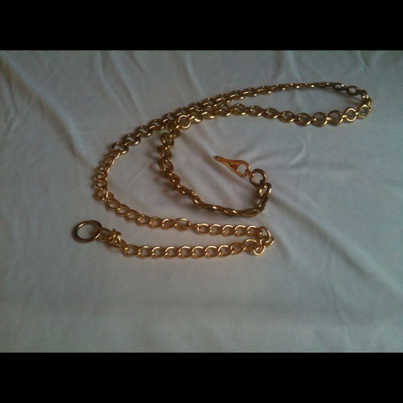 Gold tone belt