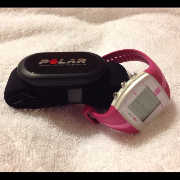 Pink ft4 polar watch