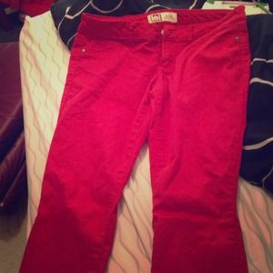Super cute red pants