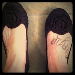 Black flats