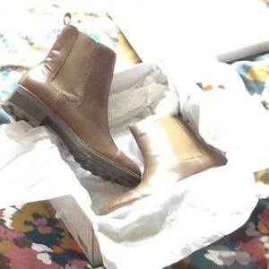 Calvin Klein pull-on ankle boots