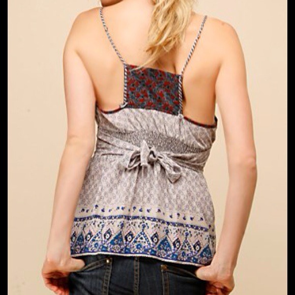 🌸FREE PEOPLE top! 100% SILK🌸 - Picture 2 of 4