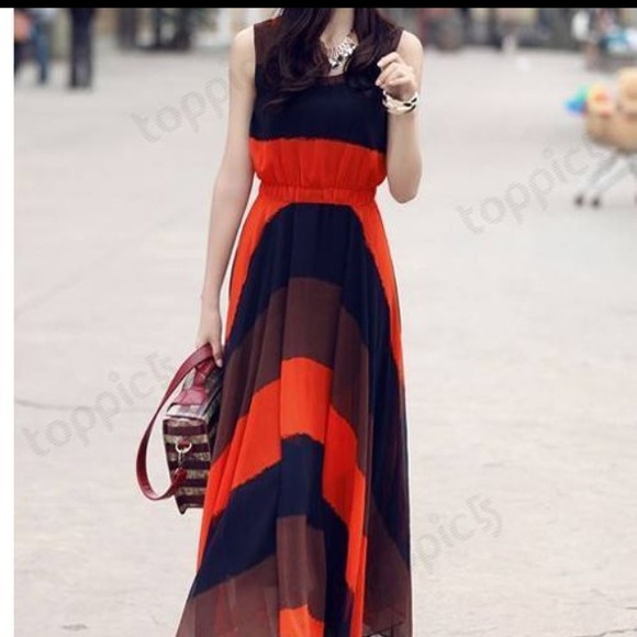 Dresses & Skirts - JUST IN!  cute Maxi dress! PRIM FIRM