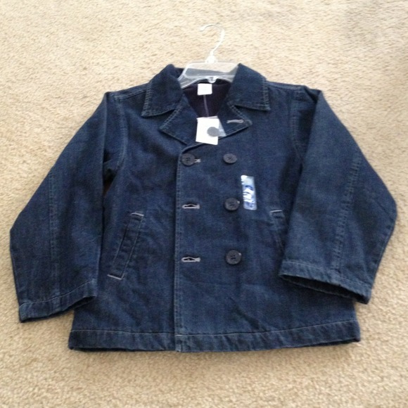 Gymboree boys denim jacket/blazer