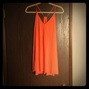 Alice + Olivia Fierra Dress in Coral - Size M