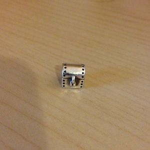 Pandora Hope Chest and Murano Bead charms