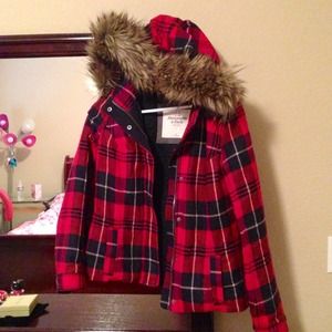 ❤ Abercrombie & Fitch Plaid Jacket BUNDLED
