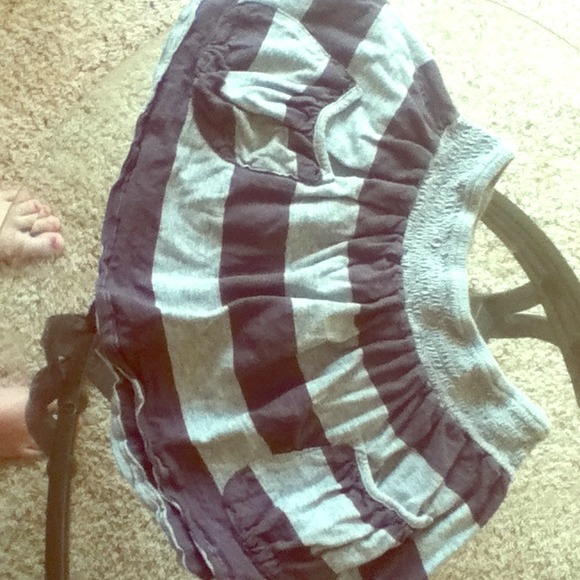 Swim suit cover skirt.