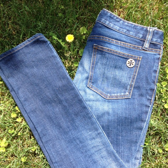 🚫Sold🚫Tory burch super skinny jeans size 26