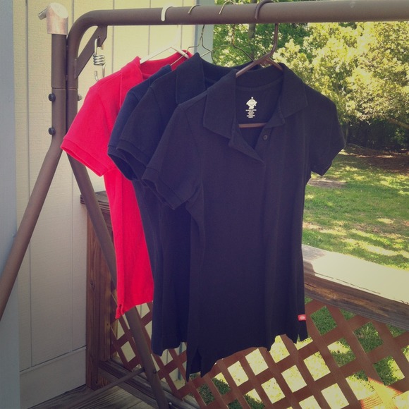 Set of four polos