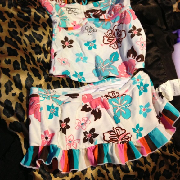 Cute two piece bathing suit