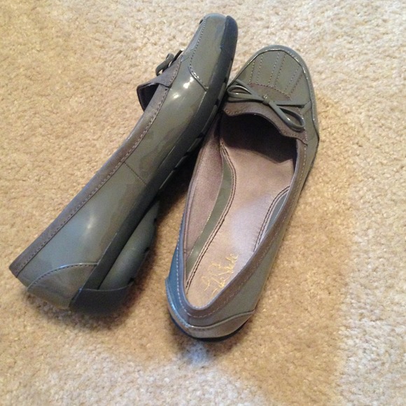 Gray Boat Shoes - Picture 2 of 3