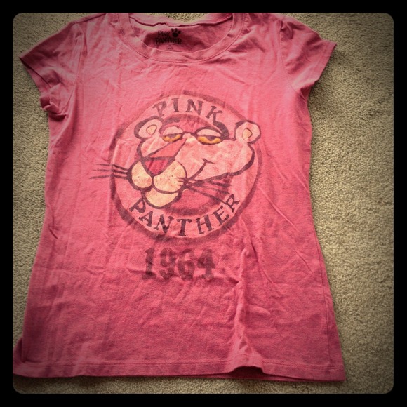 Pink panther tshirt!! 😄