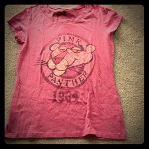 Pink panther tshirt!! 😄