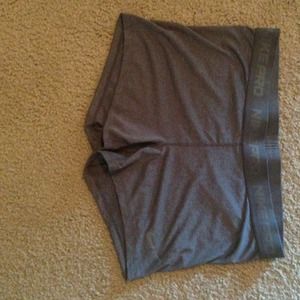 BUNDLE: Black & Grey Nike Pro Combat shorts