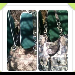 One Kathy Van Zeeland bag and 1 Poppie Jones.