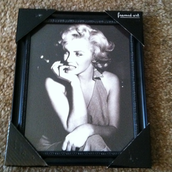 Marilyn Monroe framed photo