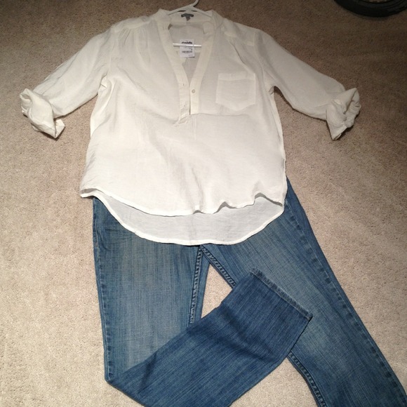 Off white blouse only