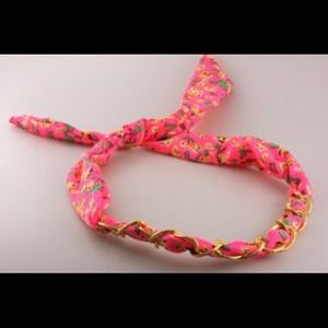 ❌SOLD❌💖Gold casting wire head band pink💖