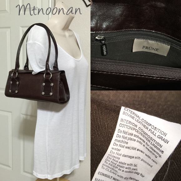 Prune Bags Leather Satchel Poshmark
