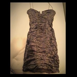 Nicole Miller Charcoal Dress