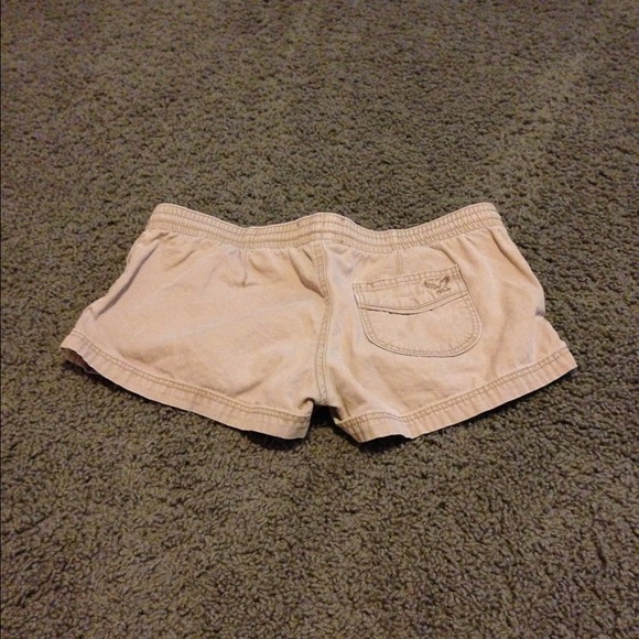 American Eagle tan short shorts - Picture 2 of 2
