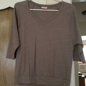 Banded dolman T, w/3.5 sleeves