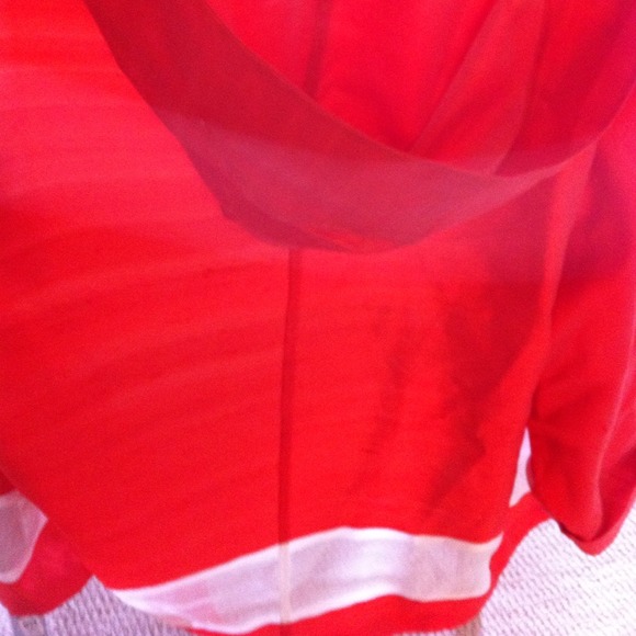 Silk Orange Hooded Jacket - Picture 2 of 5