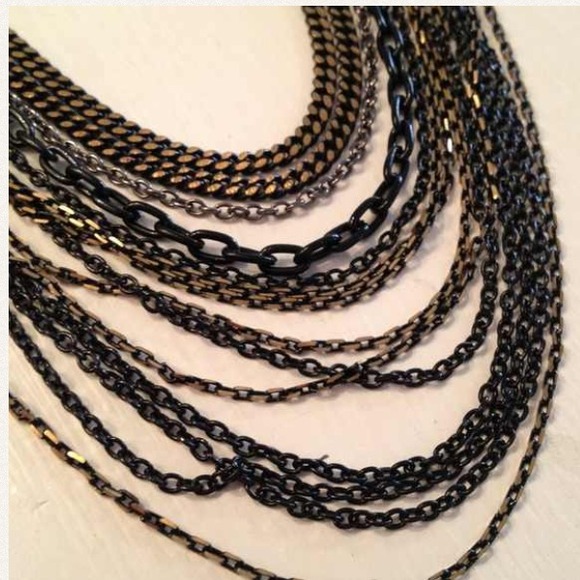 Chained necklace - Picture 3 of 4