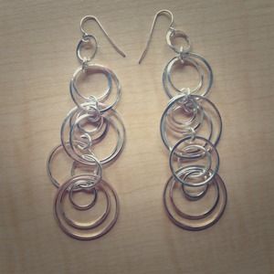 Beautiful cascade earrings